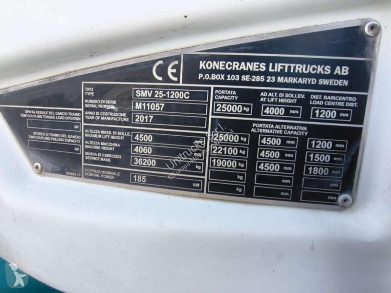 رافعة شوكية Konecranes SMV25-1200C