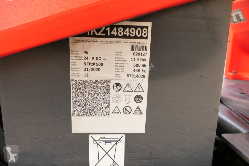 Electrocar Linde P 60 Z Schlepper Batterie 21/2020