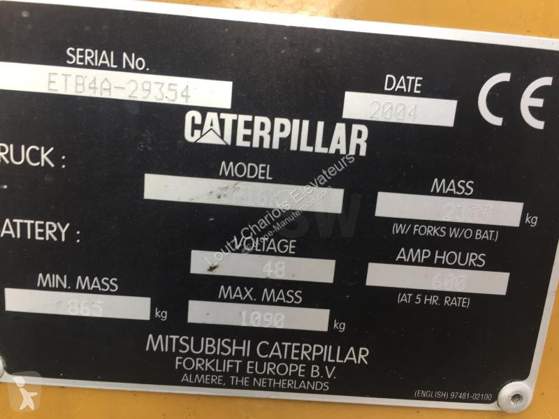 Carretilla elevadora Caterpillar  EP16