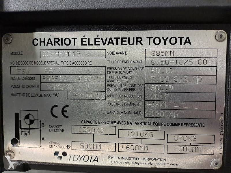 Stivuitor Toyota 02-8FGF15
