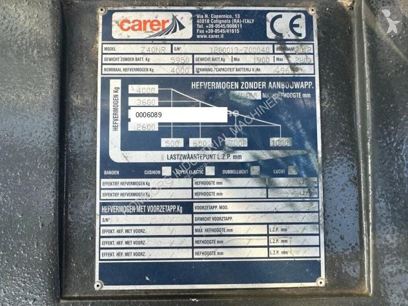 Stivuitor Carer Z40NR 4 ton Duplex Sideshift...