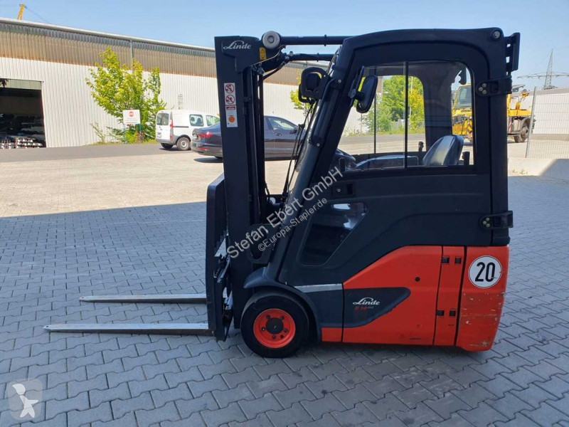 Heftruck Linde E14 - 01 / Triplex: 4.10m! / SS...
