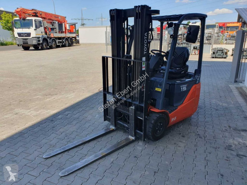 Heftruck Toyota 8FBET15 / Triplex: 4.30m / nur...