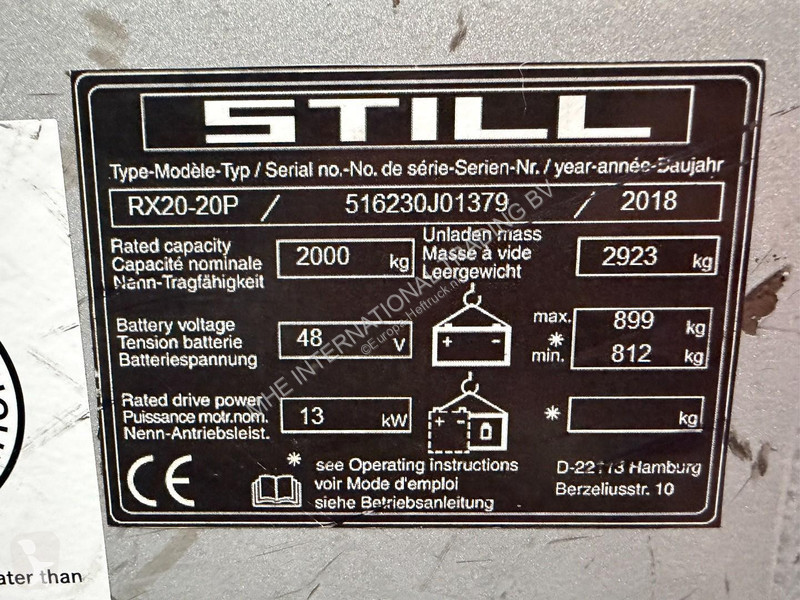 Heftruck Still RX20-20P