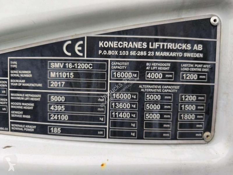 Кар Konecranes SMV16-1200C