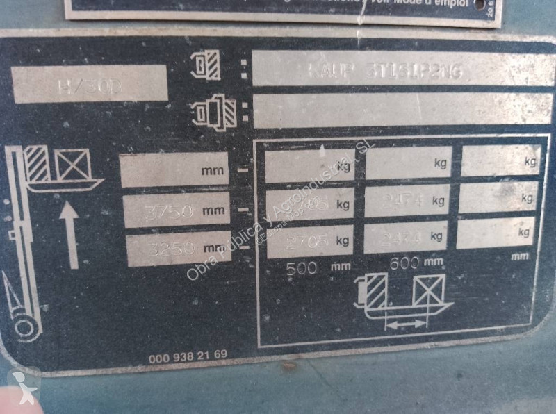 رافعة شوكية Linde H 30 D