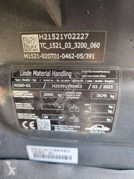 Teleskopický manipulátor Linde H20D-01