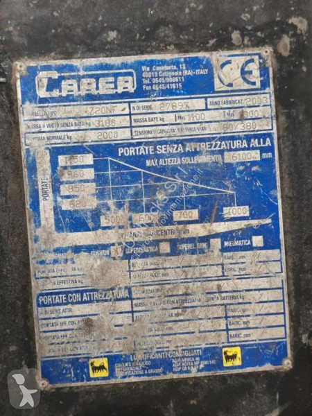 رافعة شوكية Carer Z20NF