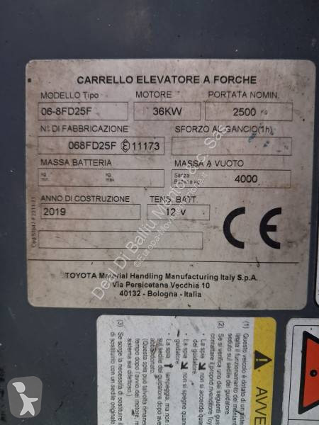 رافعة شوكية Toyota 068FD25F 11173