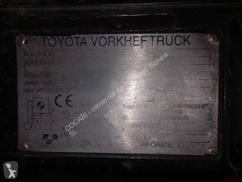 Vysokozdvižný vozík Toyota FDA-50