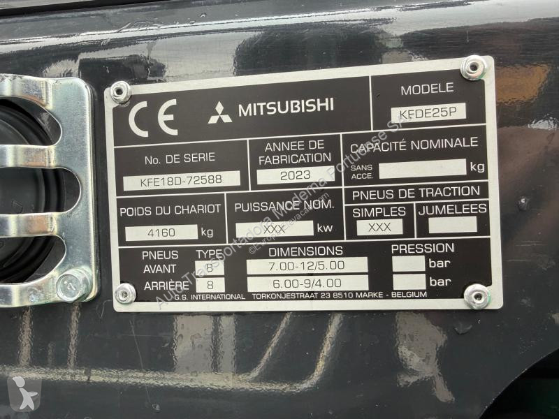 Løftetruck Mitsubishi  FDE 25
