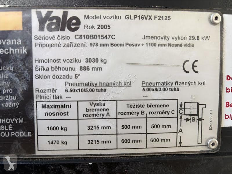 Empilhador elevador Yale