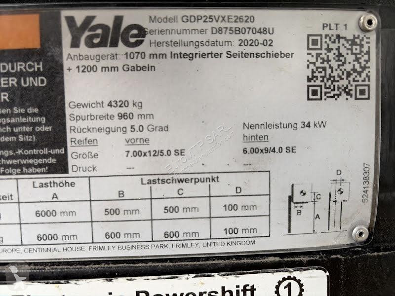 Empilhador elevador Yale