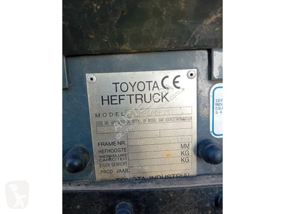 Chariot élévateur Toyota 02-6FDF25