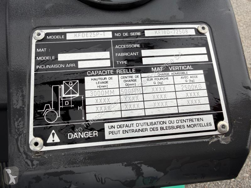 Chariot élévateur Mitsubishi  FDE 25
