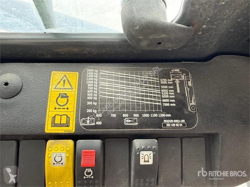 Heftruck Linde H20D-02 2000 kg Forklift