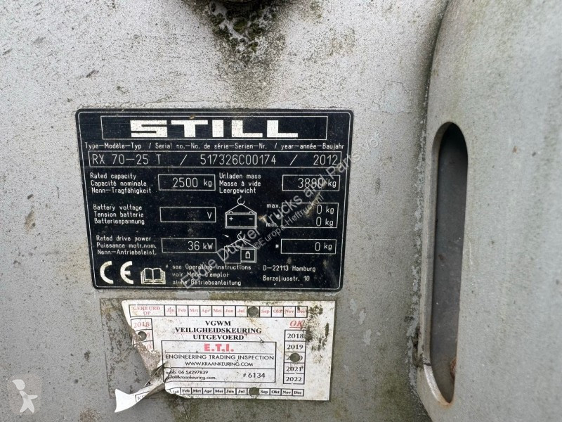 Empilhador elevador Still 7025 / LPG