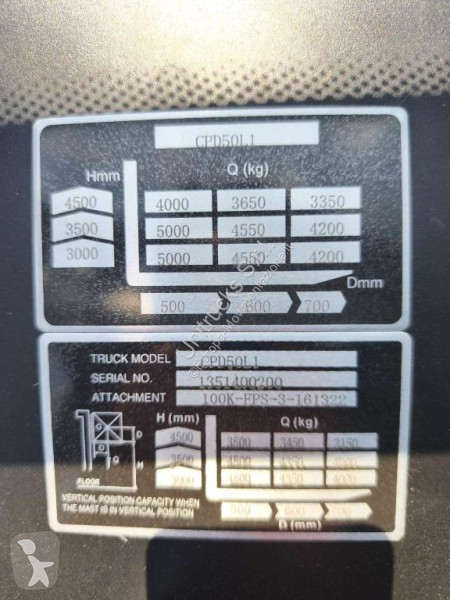 可升降式叉车 EP CPD50L1