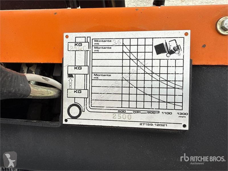Carretilla elevadora Lugli M1255 2500 kg Forklift