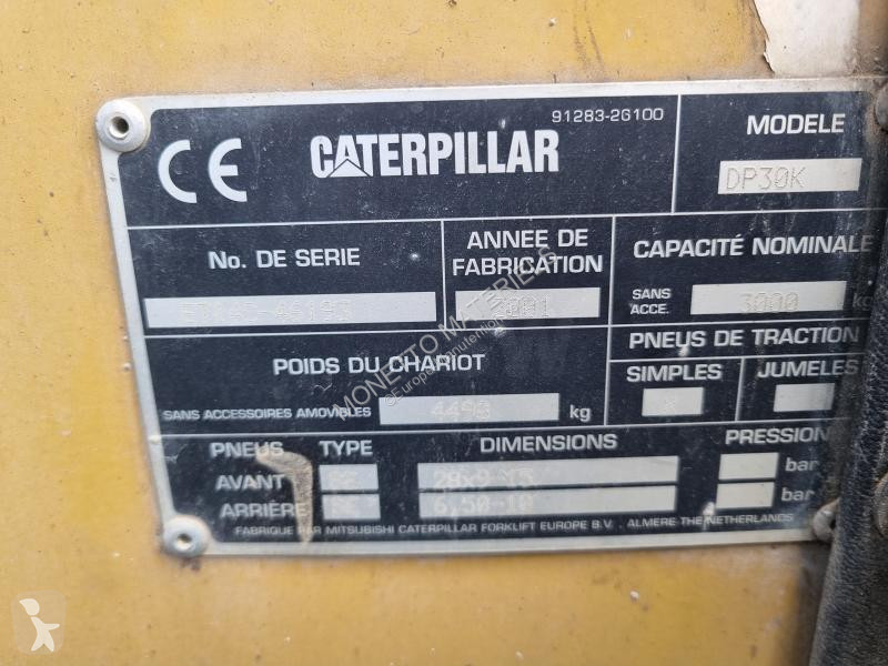 Wózek podnośnikowy Caterpillar  DP30K