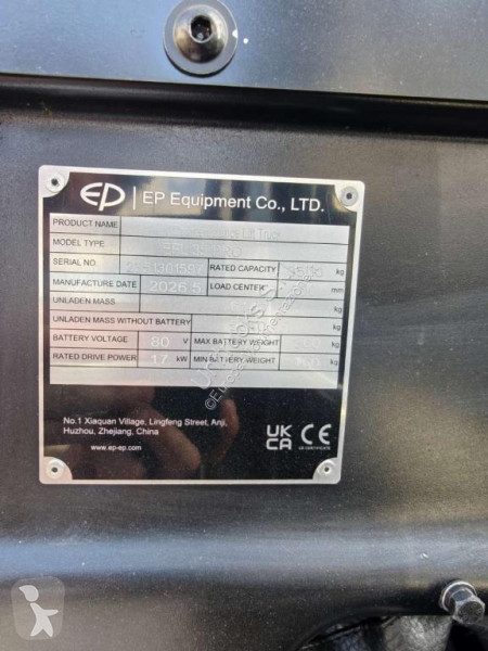 Chariot élévateur EP EFL35 PRO
