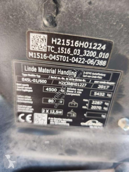 Chariot élévateur Linde E45L-01/600