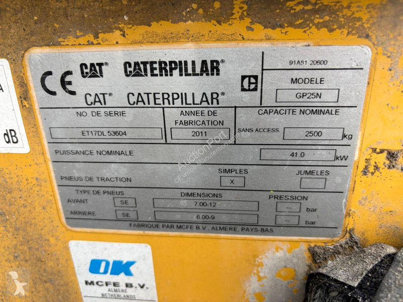 Chariot élévateur Caterpillar GP25N