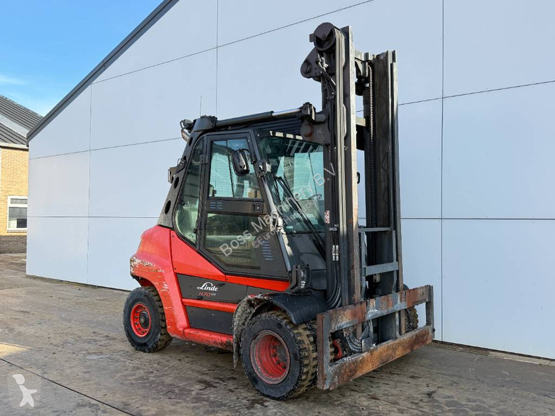 Empilhador elevador Linde H70D-03 - Side Shift...