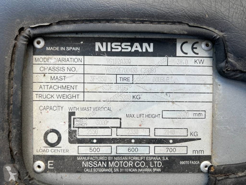 Heftruck Nissan DX 30