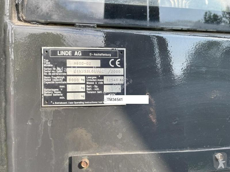 Teleskopický manipulátor Linde H80D
