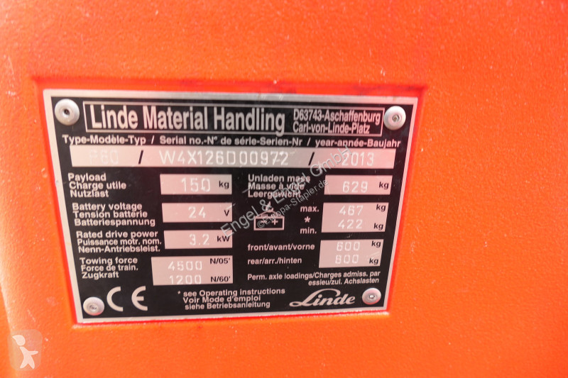 Heftruck Linde P 60 Z Schlepper
