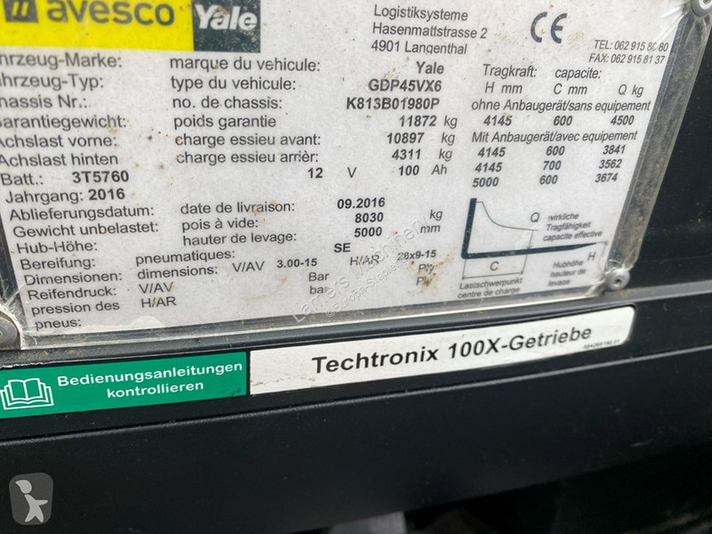 Stivuitor Yale GDP45 VX6 NVT