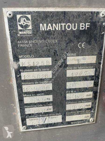 Carretilla elevadora Manitou MST 125D