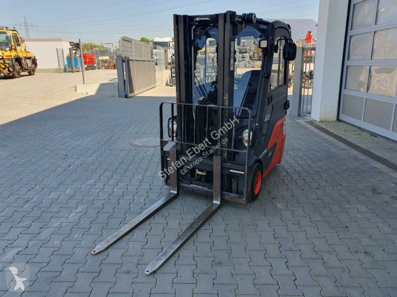 Heftruck Linde E14 - 01 / Triplex: 4.10m! / SS...
