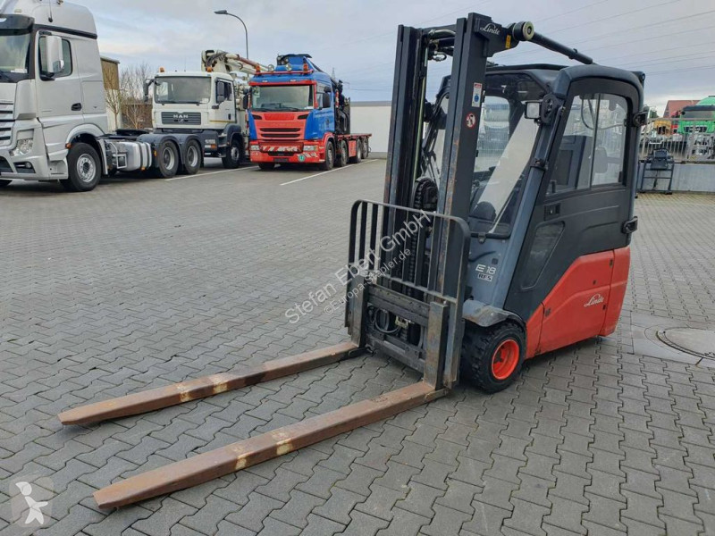 Heftruck Linde E18 - 01 / Triplex: 4.50m! / SS...