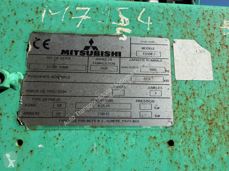 Carretilla elevadora Mitsubishi  FD50K