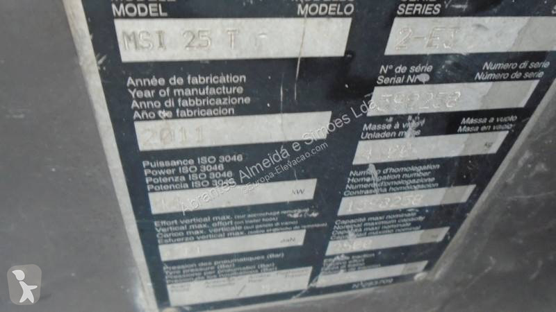 رافعة شوكية Manitou MSI 25