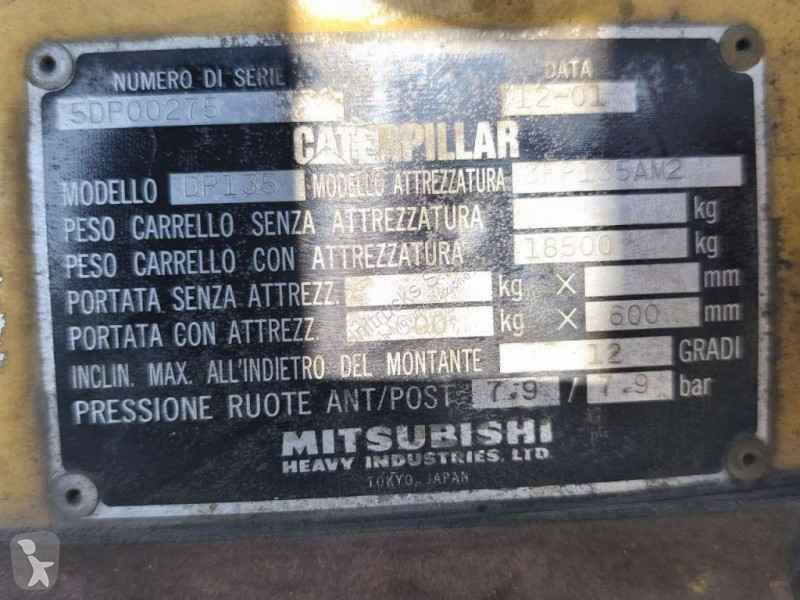 رافعة شوكية Caterpillar DP135