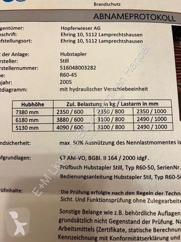 Vysokozdvižný vozík Still R60-45