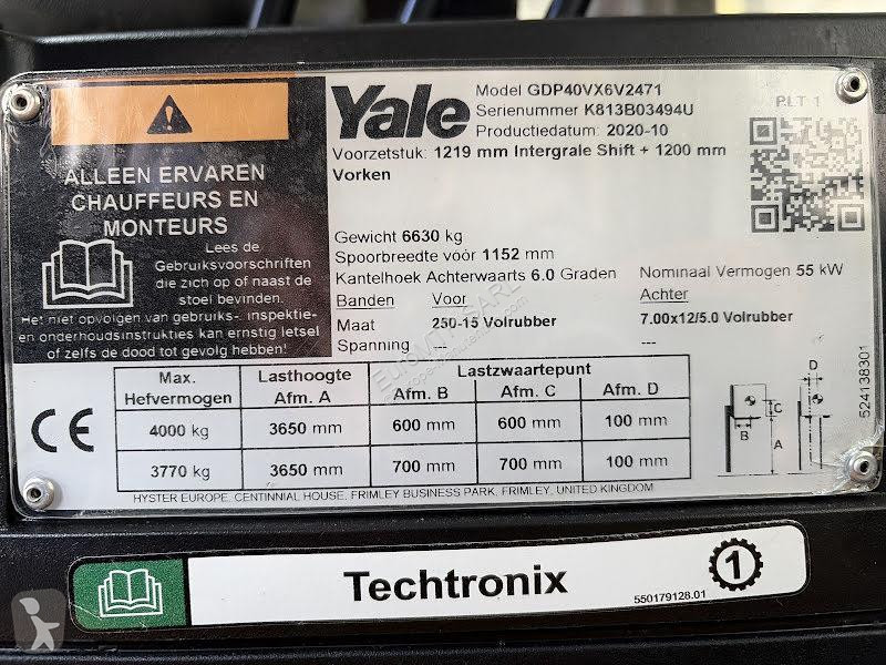 Empilhador elevador Yale  GDP40VX6