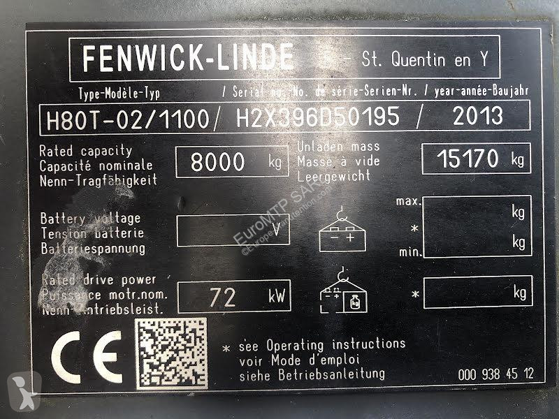 Empilhador elevador Linde  H80 D