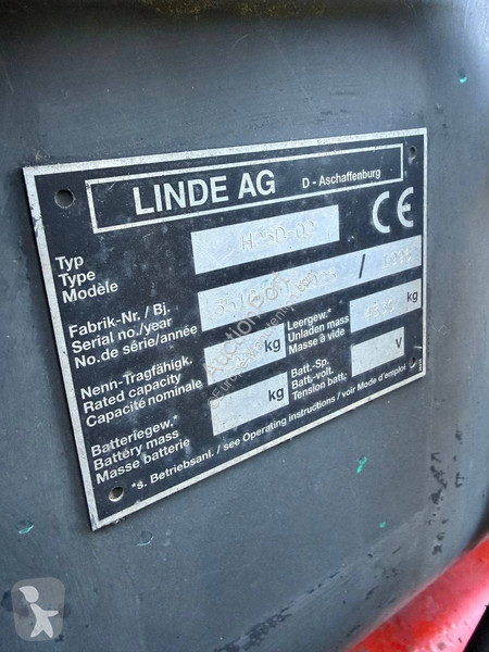 Linde H25D-02 Forklift