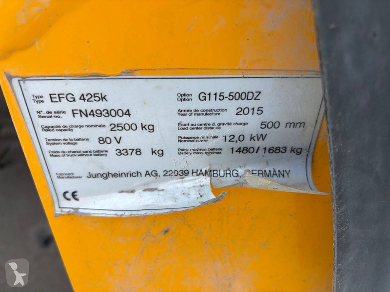 Jungheinrich K Forklift