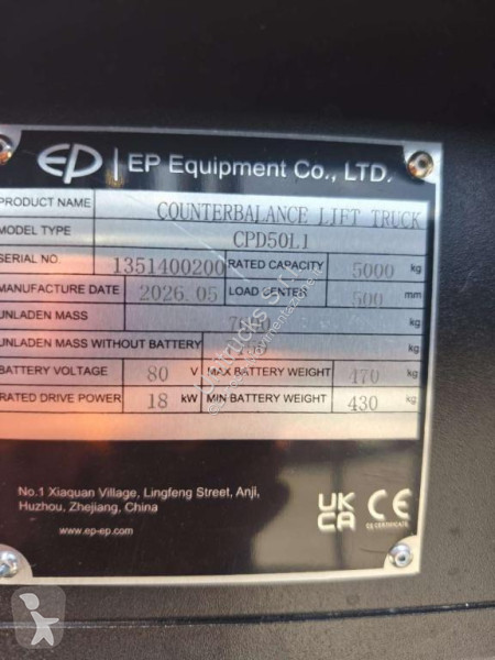 可升降式叉车 EP CPD50L1