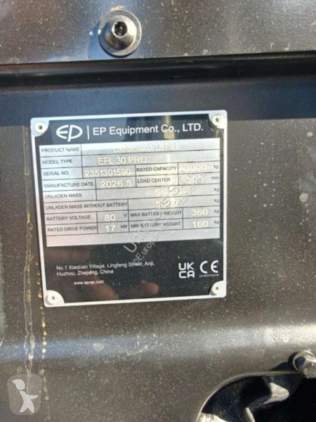 Carretilla elevadora EP EFL30 PRO