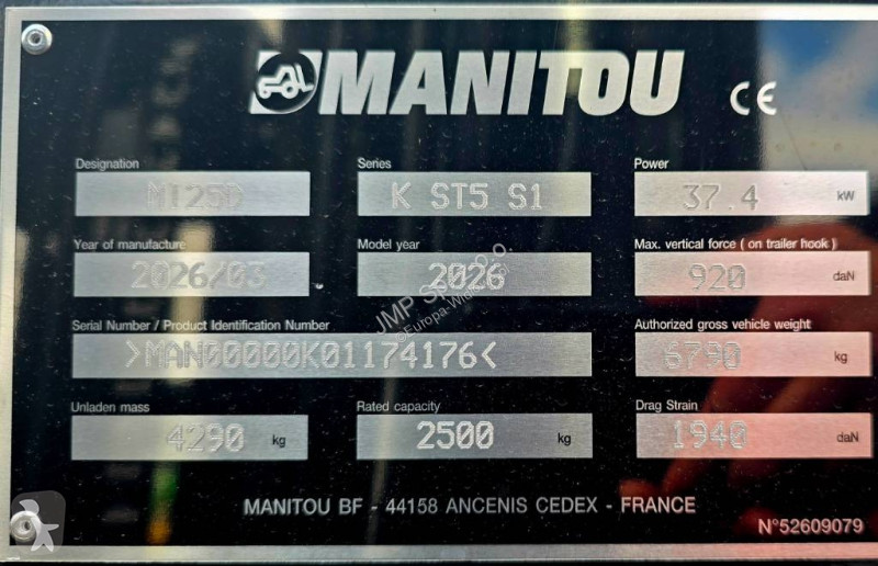 Автопогрузчик Manitou MI 25 D ST5 TRIPLEX4700mm...