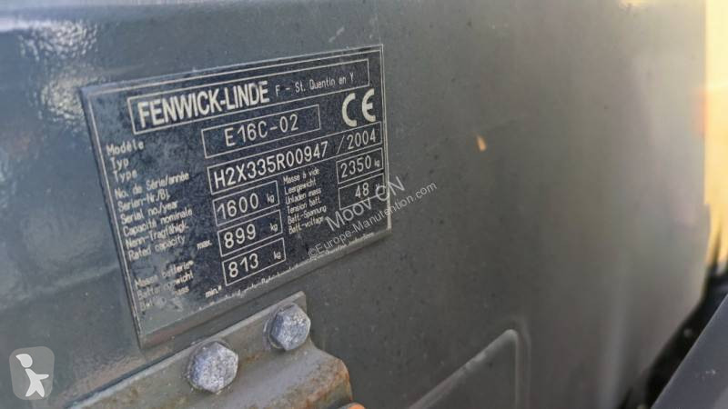 Chariot élévateur Fenwick-Linde E16P-02