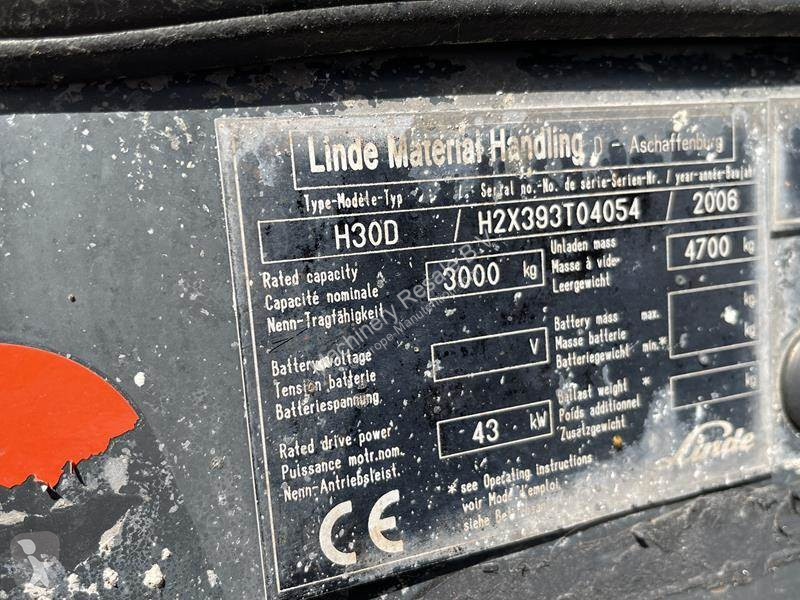 Stivuitor Linde H 30 D