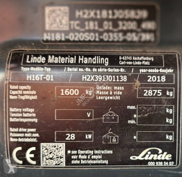 Heftruck Linde - 01