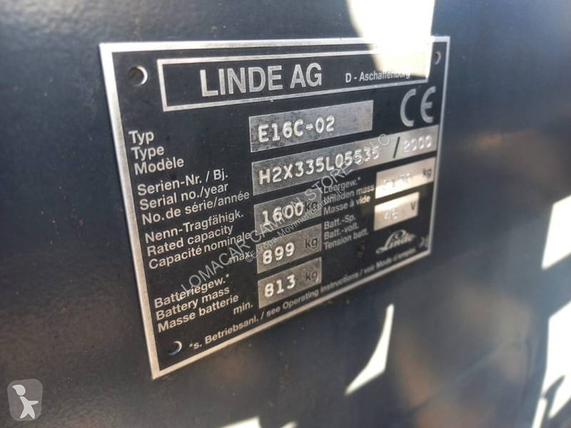 Heftruck Linde E16C-02